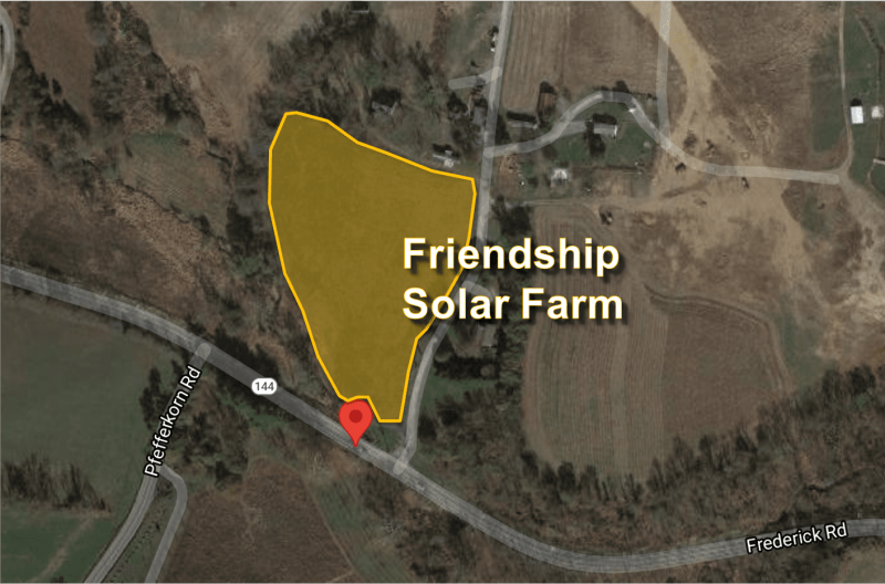 Friendship solar farm_google image